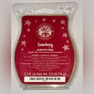 🦋3/$18🦋 Scentsy Snowberry Scentsy Wax Bar